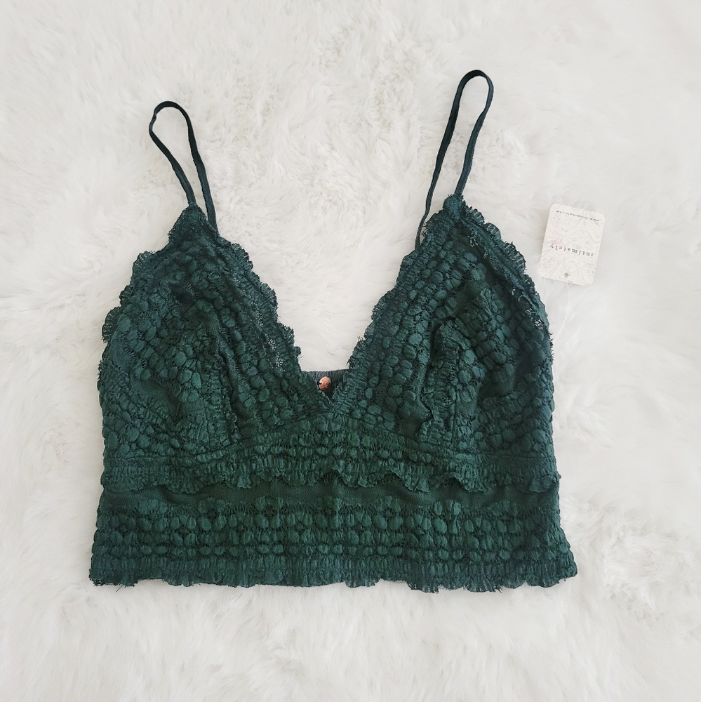 🍾FREE PEOPLE AMINA BRALETTE SIZE L - Picture 5 of 8